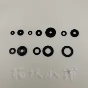 [貓奴小舖] 黑色 尼龍墊片 尼龍華司 塑膠墊片 塑膠華司 絕緣墊片 風鏡 M3 M4 M5 M6 M8 M10 M12