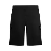 (店+)【CALVIN KLEIN】CALVIN KLEIN Jeans經典繡標鬆緊腰萊賽爾混紡休閒短褲 男款