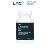 【LAC利維喜】精胺酸500膠囊90顆(全新升級/500mg/L-精胺酸/男性保健/素食膠囊)