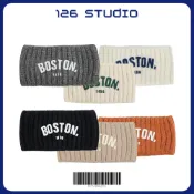 126 台灣現貨 韓國 boston 波士頓 針織 髮帶 寬版 厚版 穿搭必備 素面 彈力 頭帶 運動 頭帶 頭戴 跳舞
