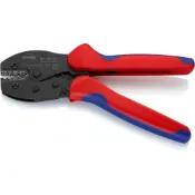 (店+)【knipex K牌】KNIPEX 97 52 33省力型棘輪裸端子壓接鉗壓著鉗