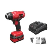 (店+)【SHIN KOMI 型鋼力】南慶五金  公司貨 型鋼力 18V鋰電熱風槍 SK-CLHG550 (主+4.0電池*1+充座) 附三噴嘴 溫度55