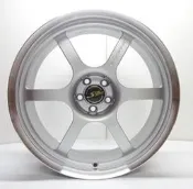 【超前輪業】全新 ESH-RS6 鍛造鋁圈 輕量化 19吋鋁圈 5孔100 5/100 銀色車邊 特價