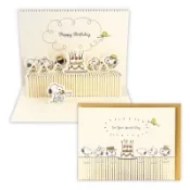 《現貨》日本Hallmark 史努比立體生日卡片 Snoopy happy birthday