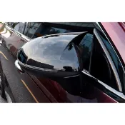 歐力斯~賓士 BENZ W206 C180 C200 C300 後視鏡罩 後視鏡蓋 後視鏡殼 碳纖維紋 烤漆黑 牛角式