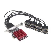 【伽利略】PCI-E RS232 8埠 擴充卡(PETR08A)