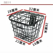 蒙麗百貨 免運 特惠/工廠直銷 車筐 自行車車筐 機車車筐 電動自行車車籃子前車筐電瓶車車筐加粗帶蓋車簍電動車車籃全館折扣 特價出 可開發票 m5421