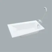 Homebox 好博家 online Store HCG無牆壓克力浴缸(不含水龍頭)160x75x44cm /F2496