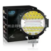 昕購商鋪 48H出貨！！！【可議價】直銷汽車LED貨車工作燈卡車前照燈7寸大視野65LED改裝越野車