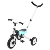 【百利市購物中心】BabyBabe 多功能兒童三輪車-附手拉桿(手推車、滑步車)