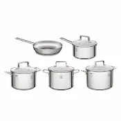 【Electrolux 伊萊克斯】不鏽鋼鍋具五件組(EACWSS5P)