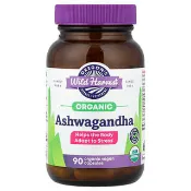 【iHerb】Oregon's Wild Harvest, 有機南非醉茄，1200 毫克，90 粒有機全素膠囊（每粒膠囊 400 毫克）