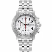 SEIKO 突破極限計時腕錶-銀X白-SND351P1