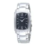 【SEIKO 精工】瀟灑紳士都會時尚腕錶-黑-SKP285P1