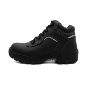 Skechers 高筒安全鞋 男款 寬楦 黑色 防滑防穿刺 工作鞋（77144WBLK）｜新竹皇家（B7024）