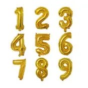數字鋁箔氣球活動佈置派對 數字鋁箔氣球-0~9