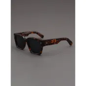 MOSCOT LEMTOSH墨鏡女玳瑁色豹紋粗厚框眼鏡寬邊方形偏光太陽鏡男