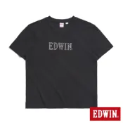 EDWIN 男款 COOL FLEX 吸濕排汗短袖T恤(黑色)