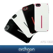 Archgon  iPhone 5 / 5S / SE 插卡式雙重保護殼-四色可選擇 (AP5–1002)