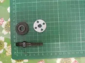 多功能接桿S6.2+法蘭與螺母 -讓電鑽轉換成打蠟與砂輪或砂紙的功能4吋手提砂輪機能用的配件90%都能用此接桿轉換使用