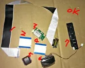 7片一組《原廠專用 按鍵板 遙控接收板 屏線 網路卡》 HERAN 禾聯 HD-50UDF3