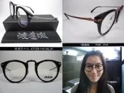 【信義計劃眼鏡】渡邊徹 復古圓框 金屬鼻樑膠框 超越Moscot Gentle monster Factory 900