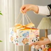 ✿ 夏初▪ 優品❀【現貨】卡通禮物盒 紙盒 禮盒包裝盒 禮盒紙盒 巧克力禮盒 禮物包裝盒 牛軋糖包裝盒 糖果包裝盒 餅乾