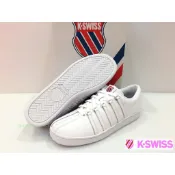 塞爾提克~現貨 K SWISS 女生 經典款 經典款 皮質 女鞋-96046117(全白)