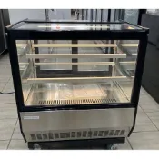 冠億冷凍家具行 新款2尺4桌上型直角蛋糕櫃/2尺4落地直角蛋糕櫃/西點櫃、巧克力櫃(有除霧線版本)/110V