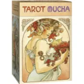 【光之語】 615現貨 正版 慕夏塔羅牌 Tarot Mucha 藝術與塔羅的完美融合 送中文說明電子檔
