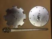 不鏽鋼 肉串烤籠（旋轉烤籠） 3D 立體 旋風 旋轉 串烤 烤籠 烘烤 玉米 香腸 熱狗 烤肉串 蝦子 電烤箱 熱風