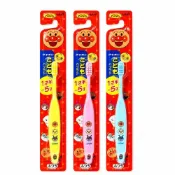 (店+)【LION 獅王】【日本獅王 LION】麵包超人兒童牙刷 1.5歲～5歲 波浪V型刷毛 溫和護齦 幼兒口腔清潔首選
