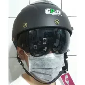 🔥 附發票 🔥 ❄️ 夏天涼爽100% ❄️ 👉 通勤族 熊貓 內建鏡片 雙層鏡片 GP5 027 半罩 雪帽 安全帽