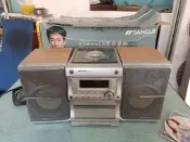 限時下殺出售二手小日本山水SANSUI組合小音響  機型：MC-951C 機器有故障   通電  不讀盤  便宜出