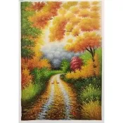 【ArtLife 藝術生活】B037高級手繪油畫_風景_60x90cm(五行風水畫、打造居家好運宅、手繪系列、擺飾畫)