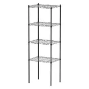 【dayneeds 日需百備】輕型 60x45x180公分烤漆四層架(鐵力士架/收納層架/鞋架/展示架/層架/鐵架)