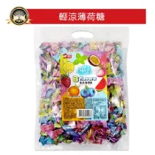 輕涼薄荷糖 清涼薄荷糖🎖️現貨 綜合薄荷水果味 8種口味 檸檬 百香果 水蜜桃 藍莓 香橙 西瓜 草莓 聖誕節糖果