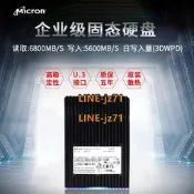 Micron/美光 7450 max 3.2T U.3接口 PCIE4.0X4 NVME 固態硬盤SSD