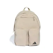 Adidas Ess Btu Bp 卡其色 多口袋 防撕裂材質 書包 運動 休閒 雙肩包 後背包 KQ6719
