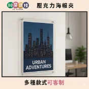 ［台灣現貨］［隔日配］a4、a3壓克力框/壓克力/壓克力海報夾/海報展示框
