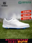 雲源優品 {保固一年 可打統編}FootJoy高爾夫球鞋男士FJ Ecomfort穩定透氣golf運動男鞋有釘鞋