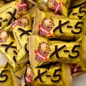 X-5 花生巧克力風味捲心酥 單顆 販售 🟫 🤎 🟨 韓國製 捲心酥 巧克力味零食 派對 同樂會 零食