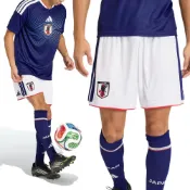 Adidas Jfa H Sho 男款 白色 足球 世界盃 日本 球褲 吸濕 排汗 運動 短褲 JN1868