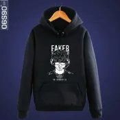 英雄聯盟LOL外套 大魔王FAKER SKT T1戰隊服 套頭衛衣 男女