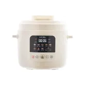 【CookPower 鍋寶】智慧型舒肥萬用鍋/壓力鍋/燉煮鍋6L/附陶瓷內鍋-白色(CW-6810)