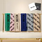 【MOSCHINO】字母針織混紡羊毛圍巾 披巾-多款可選