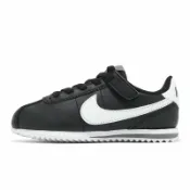 ACS跨運動 Nike 阿甘鞋 Cortez Easyon PS 中童 黑白 皮革 小朋友 易穿脫 運動鞋