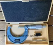 二手市面稀少復古日本制Mitutoyo三豐尖頭分厘卡(少用含盒子未測試當銷帳零件品)