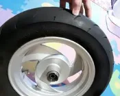 G4G3V1V2三冠王前輪框 含k702建大輪胎8成新(已售出)