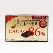 meiji明治 CACAO 86％ 黑巧克力 60g(12枚入)【Donki日本唐吉訶德】可可多酚 可可 效果 可可脂